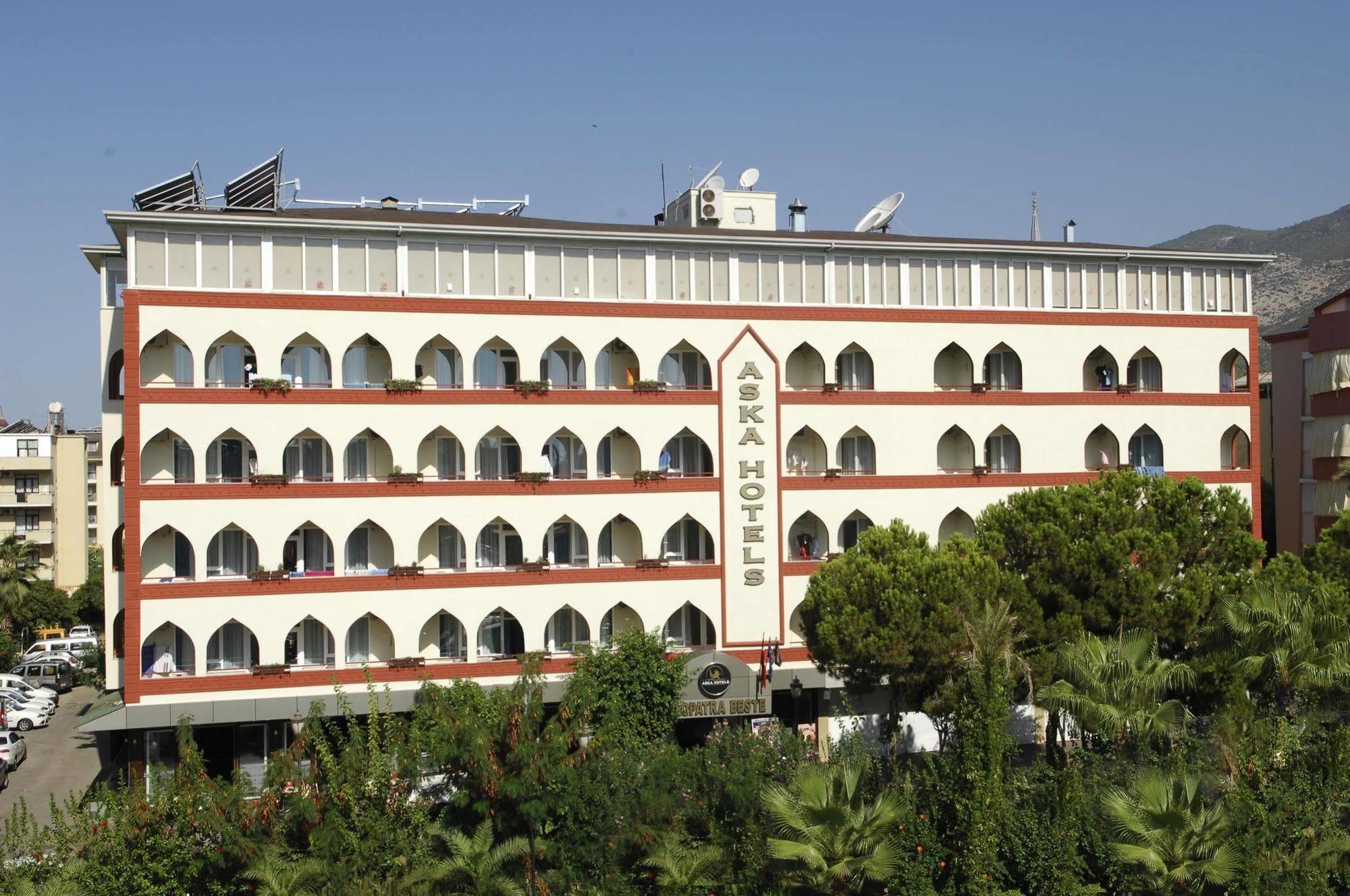 Aska Kleopatra Beste Hotel Alanya Bagian luar foto